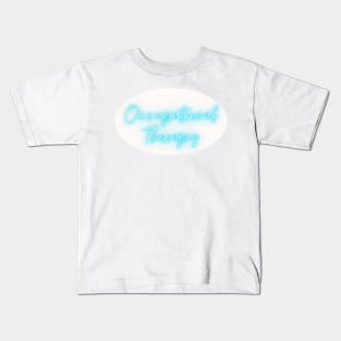 Occupational Therapy Teal Kids T-Shirt